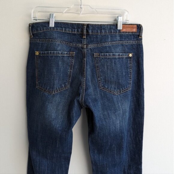 Mango Nancy Relaxed Crop Distressed Jeans - Picture 6 of 7